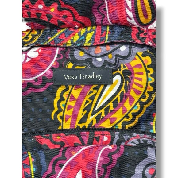 Vera Bradley Lighten Up Essential Backpack in Twilight Paisley Pattern School main image 15